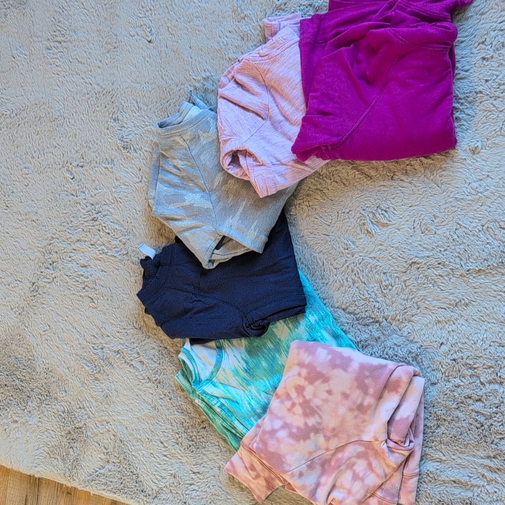 Athleta girl sz xl 14 lot of 6 like new